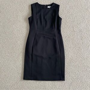 Classic Black Sheath Dress - Sleeveless Professional Dress